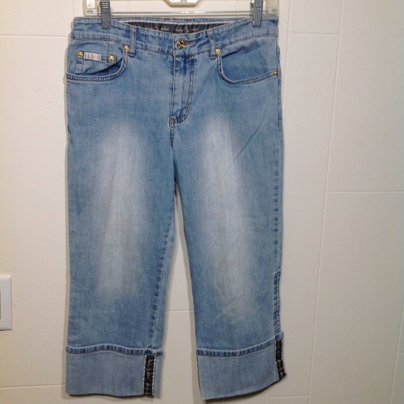 baby phat capri jeans